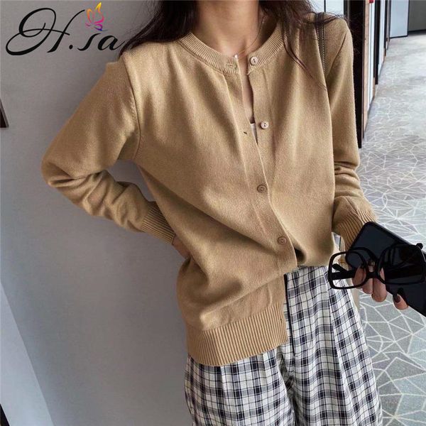h.sa women knit caridgans v neck button up solid sweater cardigans long sleeve slim spring sueter femininas 210417, White;black
h.sa women knit caridgans v neck button up solid sweater cardigans long sleeve slim spring sueter femininas 210417, White;black