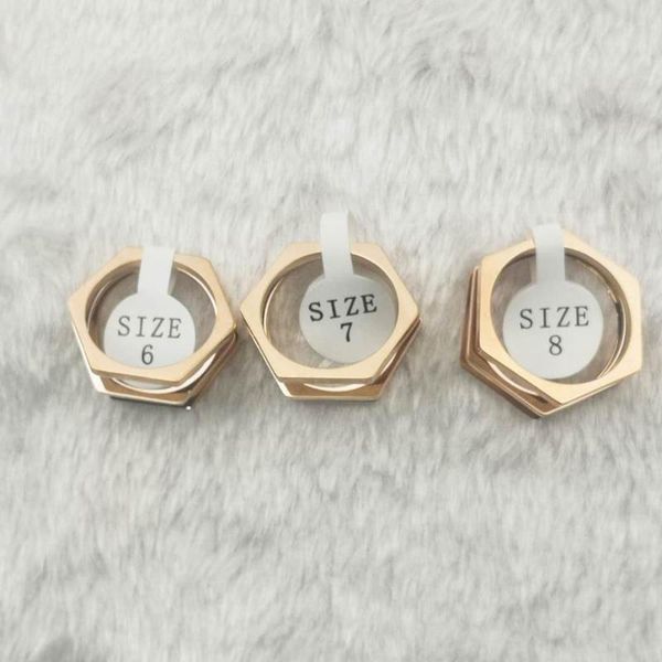 cluster rings classic brand style luxury women fashion stainless steel ring, Golden;silver
cluster rings classic brand style luxury women fashion stainless steel ring, Golden;silver