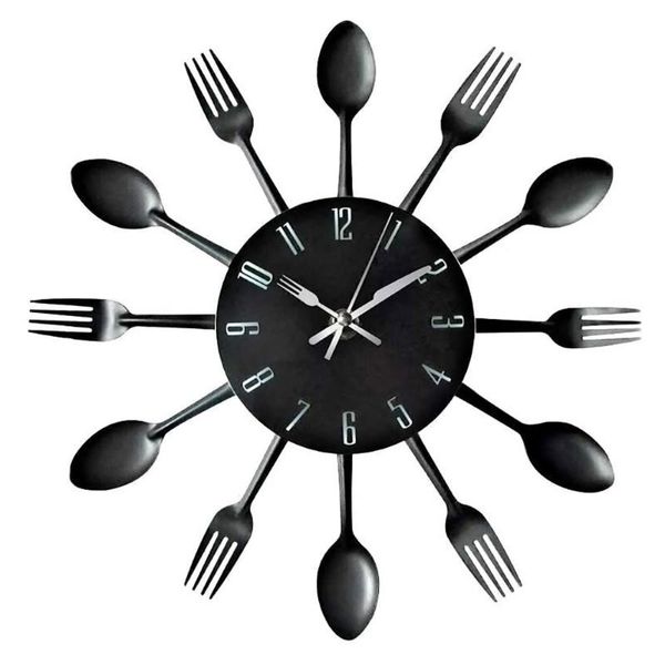 wall clocks cutlery metal kitchen clock spoon fork creative quartz mounted modern design decorative horloge murale
wall clocks cutlery metal kitchen clock spoon fork creative quartz mounted modern design decorative horloge murale
