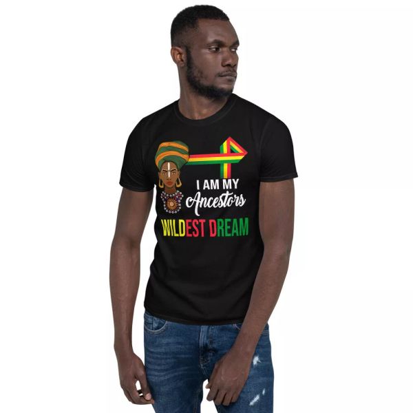 i'm ancestors wildest dream cool black history month african pride t-shirt, White;black
i'm ancestors wildest dream cool black history month african pride t-shirt, White;black
