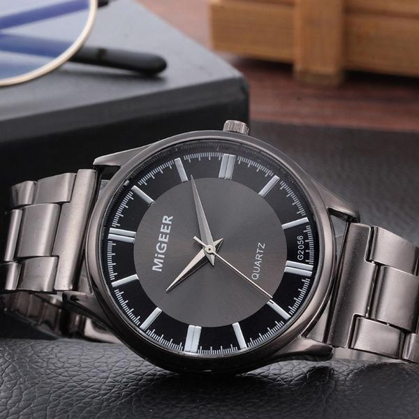 wristwatches men's watch luxury crystal stainless steel analog quartz wristwatch date male clock relogio masculino relojes para hombre, Slivery;brown
wristwatches men's watch luxury crystal stainless steel analog quartz wristwatch date male clock relogio masculino relojes para hombre, Slivery;brown
