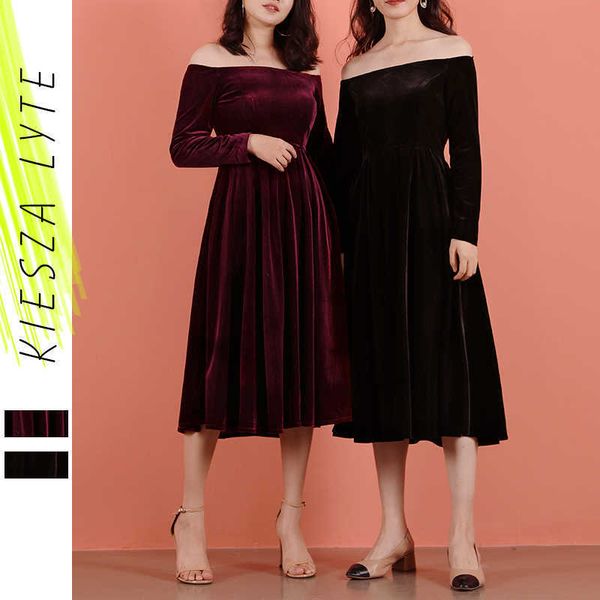 elegant party dress winter off the shoulder slash neck bodycon black red midi a line dresses vestidos robe femme 210608, Black;gray
elegant party dress winter off the shoulder slash neck bodycon black red midi a line dresses vestidos robe femme 210608, Black;gray