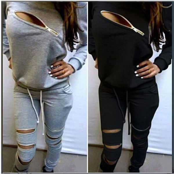 women's jumpsuits & rompers casual 2 pieces clothing spring hoodies sweatpants set women tracksuits sportswear female pullovers jumpers, Black;white
women's jumpsuits & rompers casual 2 pieces clothing spring hoodies sweatpants set women tracksuits sportswear female pullovers jumpers, Black;white