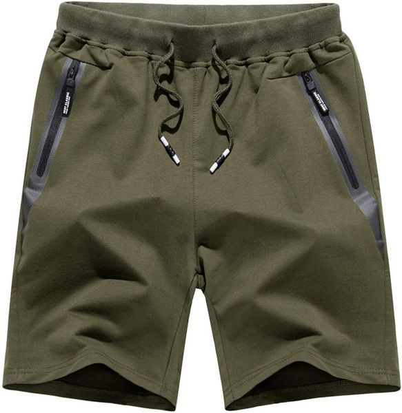 men's shorts casual gym fitness cotton cycling yoga running short pants with zipper pockets, White;black
men's shorts casual gym fitness cotton cycling yoga running short pants with zipper pockets, White;black