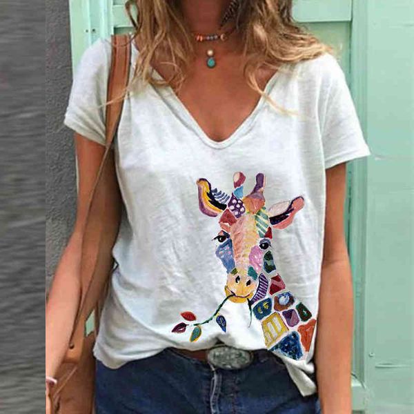 women's blouses & shirts deer butterfly print v neck blouse women summer short sleeve fashion pullover casual plus size streetwear blu, White
women's blouses & shirts deer butterfly print v neck blouse women summer short sleeve fashion pullover casual plus size streetwear blu, White