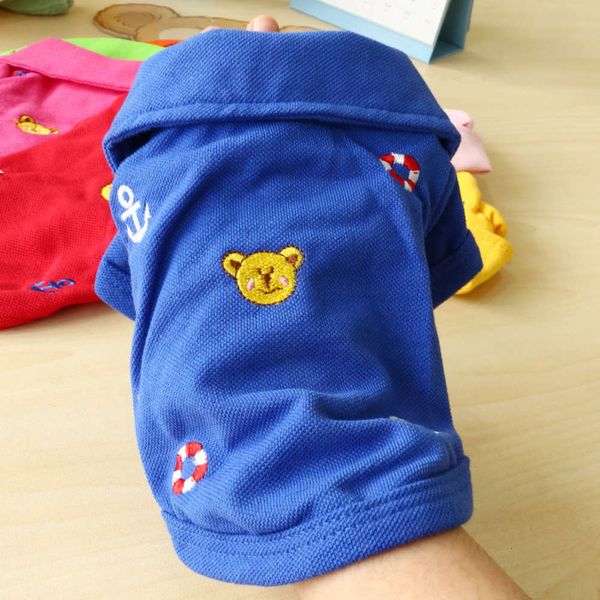 the dog clothes teddy bear bomei spring and summer thin breathable polo shirt pet baby milk dog clothing
the dog clothes teddy bear bomei spring and summer thin breathable polo shirt pet baby milk dog clothing