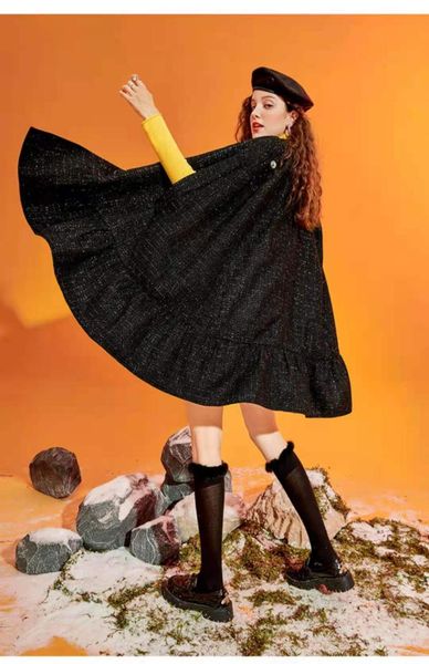 women's swimwear woolen coat female winter korean version of the small cloak, White;black
women's swimwear woolen coat female winter korean version of the small cloak, White;black