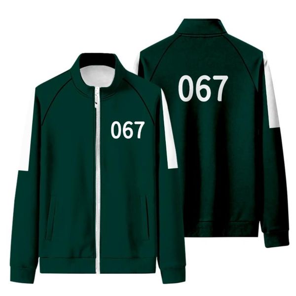 men's hoodies & sweatshirts squid game jacket men li zhengjae same sportswear plus size 456 national tide autumn women sweater round si, Black
men's hoodies & sweatshirts squid game jacket men li zhengjae same sportswear plus size 456 national tide autumn women sweater round si, Black