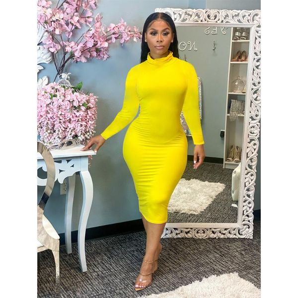 casual dresses plus size autumn winter long sleeve dress turtlenek midi women skinny fitness stretch party vintage vestidos, Black;gray
casual dresses plus size autumn winter long sleeve dress turtlenek midi women skinny fitness stretch party vintage vestidos, Black;gray