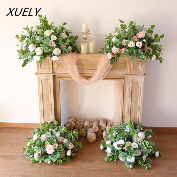 decorative flowers & wreaths forest style simulation flower row silk fireplace decor arch plant road lead wedding studio floristry
decorative flowers & wreaths forest style simulation flower row silk fireplace decor arch plant road lead wedding studio floristry
