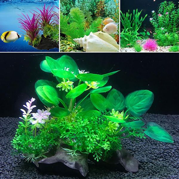 1pcs simulation artificial plants fish tank decor water ornament plant plastic decoration decorations
1pcs simulation artificial plants fish tank decor water ornament plant plastic decoration decorations