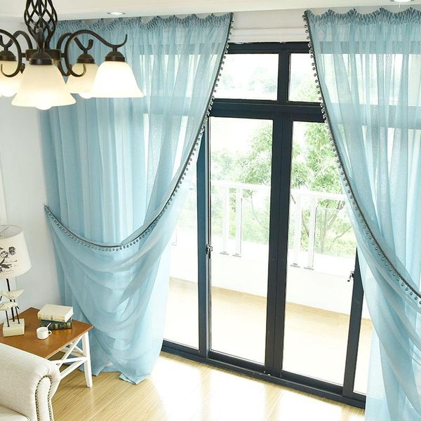 curtain & drapes customized sheer curtains solid color white/blue tulle with beads modern living room voile for bedroom
curtain & drapes customized sheer curtains solid color white/blue tulle with beads modern living room voile for bedroom