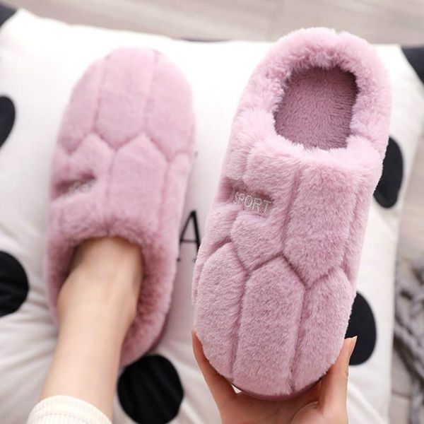 women slippers bottom soft home shoes cotton men indoor slip-on bedroom fur slides for couple, Black
women slippers bottom soft home shoes cotton men indoor slip-on bedroom fur slides for couple, Black
