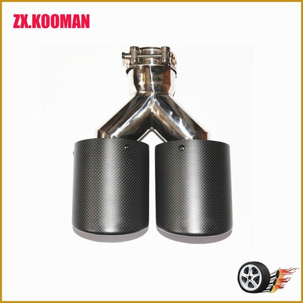 manifold & parts 1pcs exhaust pipe tuning universal dual tip macarbon fiber for car type akrapovic
manifold & parts 1pcs exhaust pipe tuning universal dual tip macarbon fiber for car type akrapovic