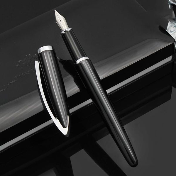 jinhao iraurita fountain pen 0.5mm ink pens for writing full metal dolma kalem caneta stationery school 1055 
jinhao iraurita fountain pen 0.5mm ink pens for writing full metal dolma kalem caneta stationery school 1055