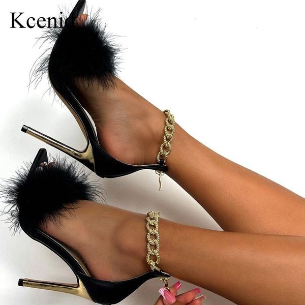 dress shoes kcenid summer sandals women ankle chain thin high heels fashion fur design open toe wedding party pumps black
dress shoes kcenid summer sandals women ankle chain thin high heels fashion fur design open toe wedding party pumps black