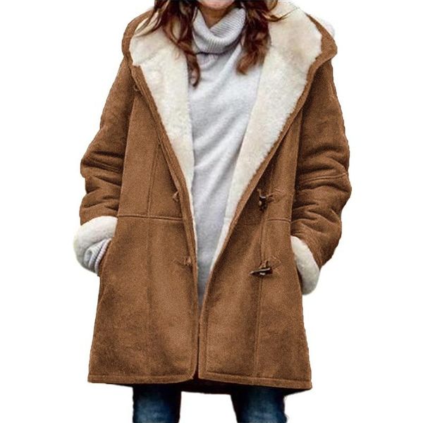 women's jackets spot 2021wish european american amazon cross border with fluffy collar pocket coat w139, Black;brown
women's jackets spot 2021wish european american amazon cross border with fluffy collar pocket coat w139, Black;brown