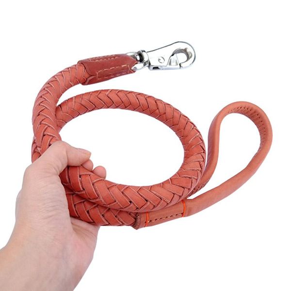 heavy duty dog leash soft braided leather walking lead traffic handle plaited rope holders collars & leashes
heavy duty dog leash soft braided leather walking lead traffic handle plaited rope holders collars & leashes