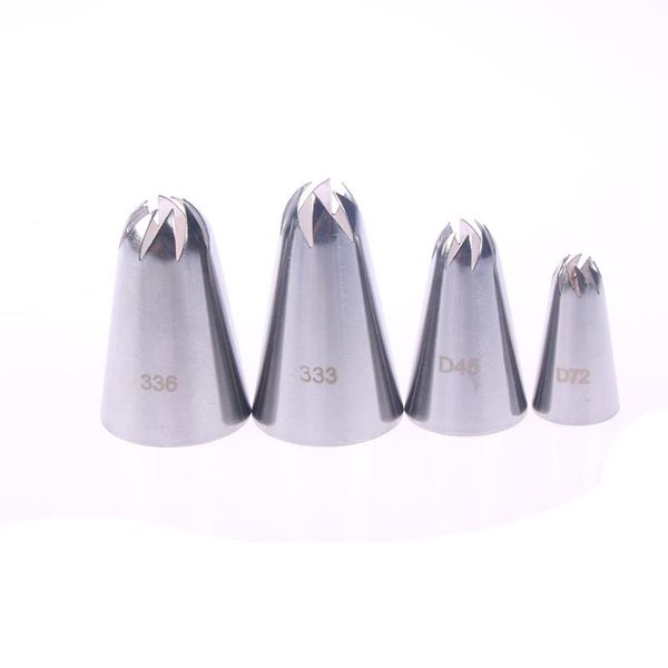 baking & pastry tools 4 pcs large icing piping nozzle russian tips cakes decoration set stainless steel nozzles cupcake
baking & pastry tools 4 pcs large icing piping nozzle russian tips cakes decoration set stainless steel nozzles cupcake