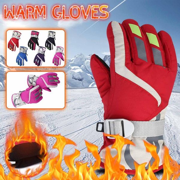 25# winter gloves for kids boys girls snow windproof mittens outdoor sports skiing warm 9-14years cycling bike, Black
25# winter gloves for kids boys girls snow windproof mittens outdoor sports skiing warm 9-14years cycling bike, Black