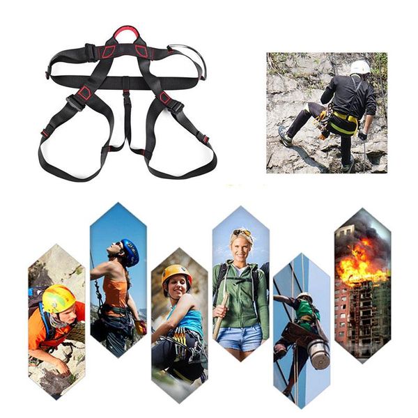 cords, slings and webbing 1pc outdoor sports rock climbing harness waist support half body safety belt professional
cords, slings and webbing 1pc outdoor sports rock climbing harness waist support half body safety belt professional