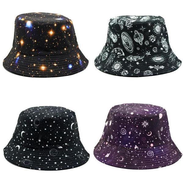 wide brim hats starry sky fashion bucket hat fisherman men and women sports sunshade women's, Blue;gray
wide brim hats starry sky fashion bucket hat fisherman men and women sports sunshade women's, Blue;gray