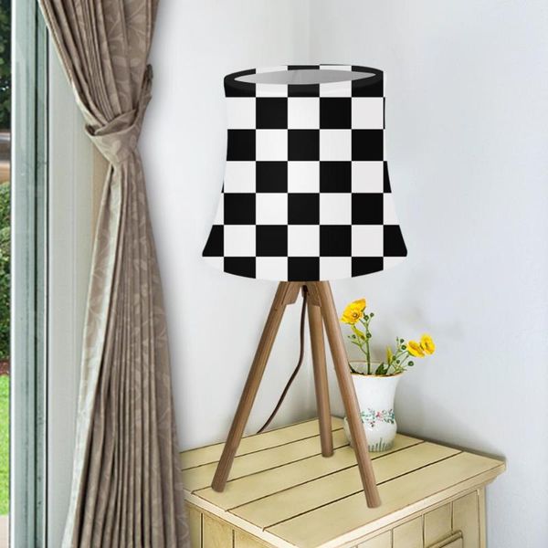 lamp covers & shades 1pcs drop ship black and white grid pattern home lighting decor for table washable lampshades 2021
lamp covers & shades 1pcs drop ship black and white grid pattern home lighting decor for table washable lampshades 2021