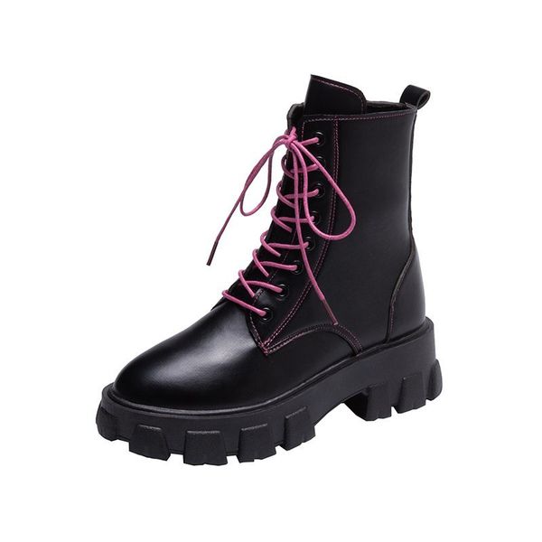womens martin boots new motorcycle boots women platform shoes fashion lace up thick-soled ladies ankle boots winter botas mujer, Black
womens martin boots new motorcycle boots women platform shoes fashion lace up thick-soled ladies ankle boots winter botas mujer, Black