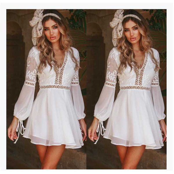 casual dresses 1130 v-neck hollow out long sleeve chiffon elegant white boho woman, Black;gray
casual dresses 1130 v-neck hollow out long sleeve chiffon elegant white boho woman, Black;gray