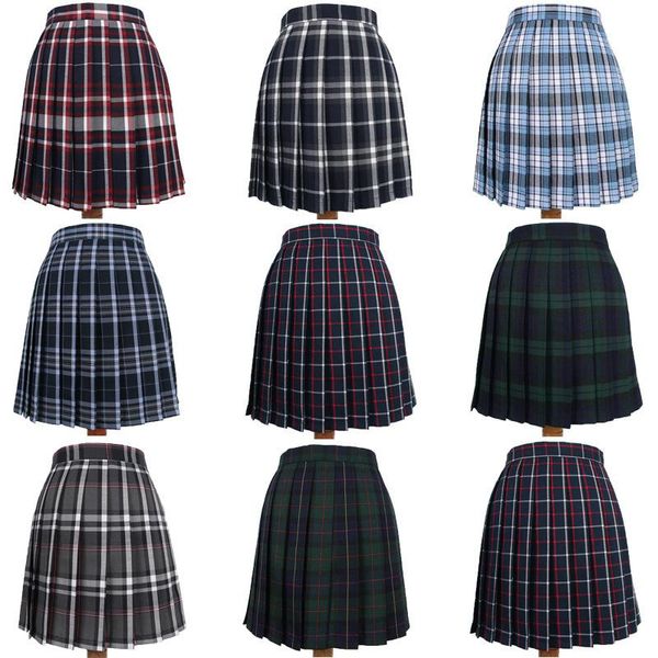 skirts spot japanese pleated collegiate play large plaid student skirt multicolor, Black
skirts spot japanese pleated collegiate play large plaid student skirt multicolor, Black