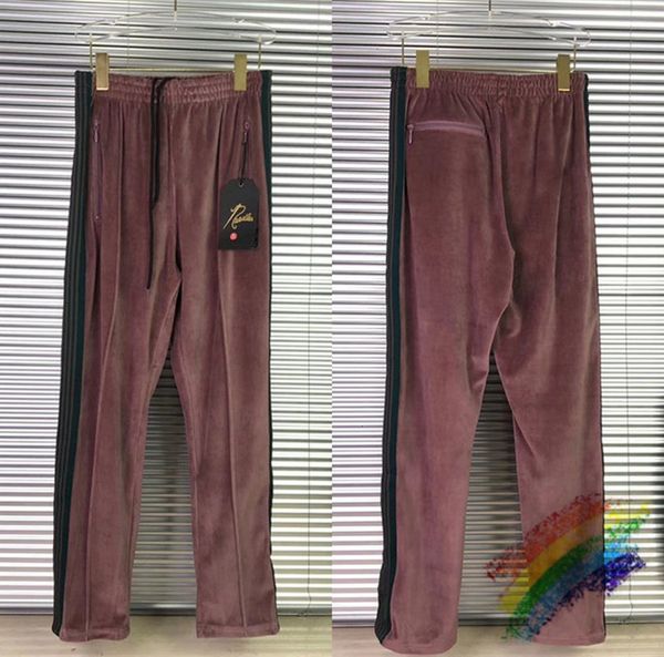 men's pants de veludo calas masculinas feminino 1:1 borboleta bordado agulhas sweatpants jogger awge fita listrado ylzy, Black
men's pants de veludo calas masculinas feminino 1:1 borboleta bordado agulhas sweatpants jogger awge fita listrado ylzy, Black