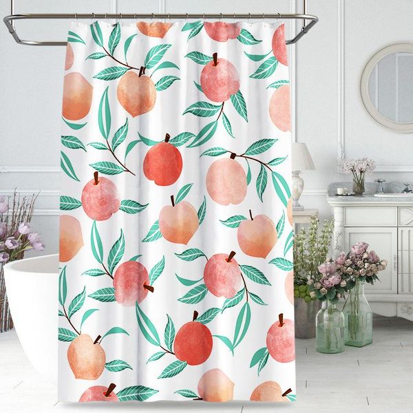 shower curtains small fresh peach print children's bathroom waterproof high-quality curtain toilet partition
shower curtains small fresh peach print children's bathroom waterproof high-quality curtain toilet partition