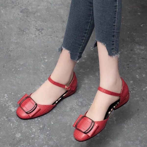red peep-toe women sandals pu leather fashion buckle strap designer summer low-heeled mother shoes zapatos de mujer, Black
red peep-toe women sandals pu leather fashion buckle strap designer summer low-heeled mother shoes zapatos de mujer, Black