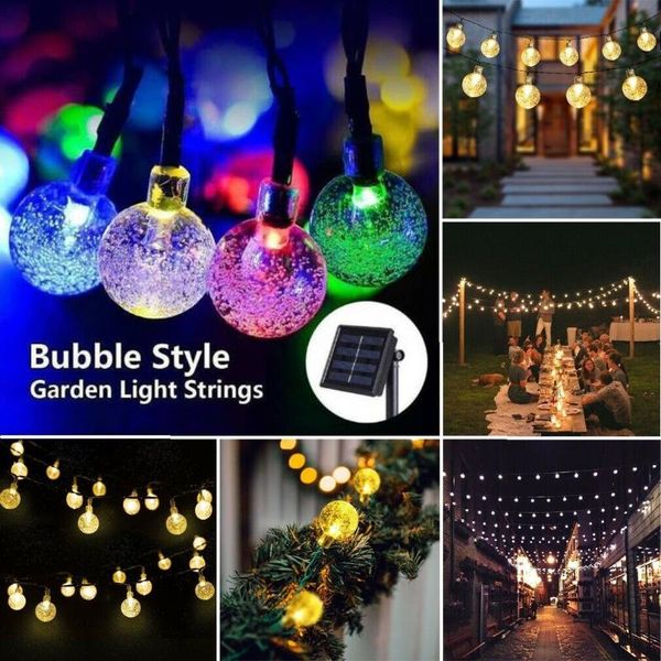 outdoor string lights patio party yard garden wedding 30 solar powered led bulbs decoration
outdoor string lights patio party yard garden wedding 30 solar powered led bulbs decoration