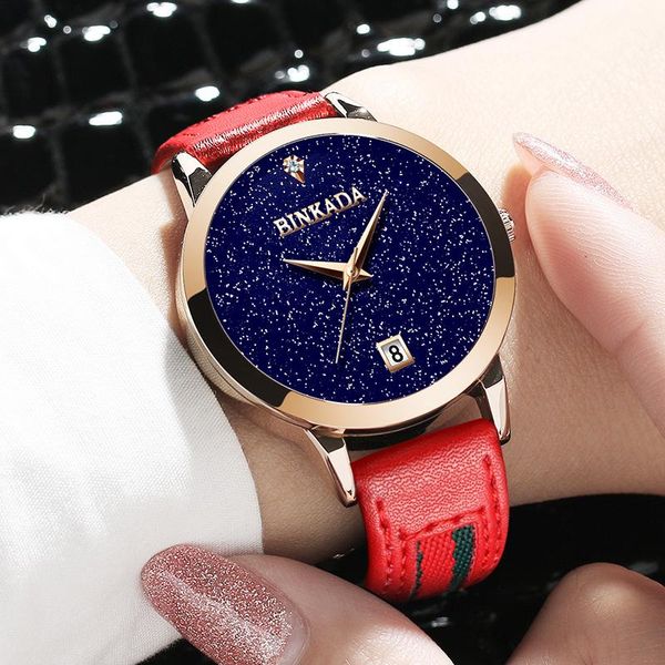 wristwatches year's explosion models ladies starry calendar fashion symbol trend watch leisure bin takadi quartz temperament literary w, Slivery;brown
wristwatches year's explosion models ladies starry calendar fashion symbol trend watch leisure bin takadi quartz temperament literary w, Slivery;brown