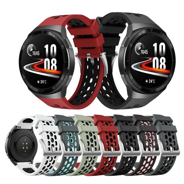 watch bands replacement soft silicone strap for huawei gt 2e 2 galaxy 46mm breathable adjustable wristband, Black;brown
watch bands replacement soft silicone strap for huawei gt 2e 2 galaxy 46mm breathable adjustable wristband, Black;brown