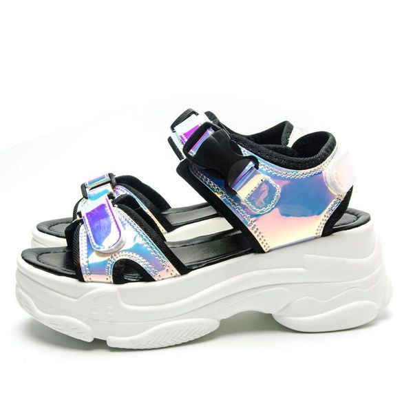 brand women sandals 2021 fashion ladies casual shoes bling wedges buckle strap platform 5 cm summer, Black
brand women sandals 2021 fashion ladies casual shoes bling wedges buckle strap platform 5 cm summer, Black