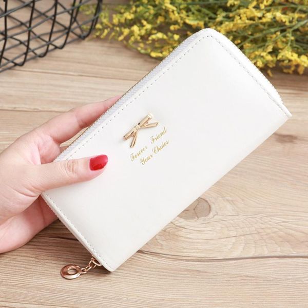 wallets women long wallet bowknot fashion gift lovely id holder money bag kawaii lady portable for girls female purse, Red;black
wallets women long wallet bowknot fashion gift lovely id holder money bag kawaii lady portable for girls female purse, Red;black
