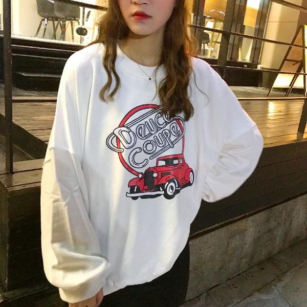 women's hoodies & sweatshirts 2021 women thickening school wind harajuku hoodie round neck korean style loose autumn pullover poleron m, Black
women's hoodies & sweatshirts 2021 women thickening school wind harajuku hoodie round neck korean style loose autumn pullover poleron m, Black