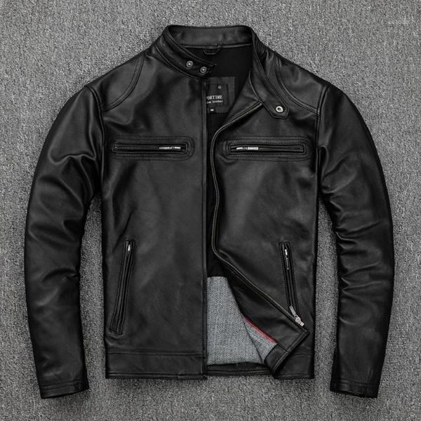 men's leather & faux 2021 men autumn large size real sheepskin jacket motorcycle slim short coats male genuine lambskin outwear w641, Black
men's leather & faux 2021 men autumn large size real sheepskin jacket motorcycle slim short coats male genuine lambskin outwear w641, Black
