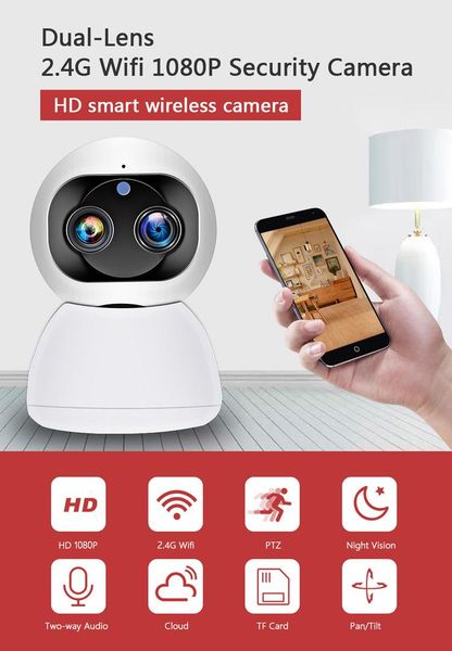 cameras cloud ptz wifi ip camera double home security robot surveillance ir night vision cctv wireless baby monitor 1080p
cameras cloud ptz wifi ip camera double home security robot surveillance ir night vision cctv wireless baby monitor 1080p