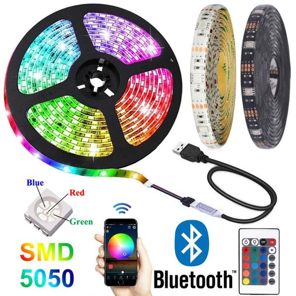 bluetooth rgb led strip lights dc 5v tira usb neon tape stripe band ambient backlight for home room tv pc decoration strips
bluetooth rgb led strip lights dc 5v tira usb neon tape stripe band ambient backlight for home room tv pc decoration strips