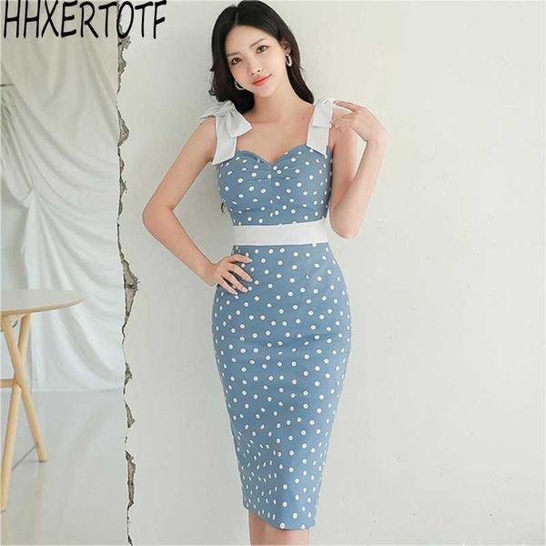 summer fashion women dot print sleeveless ol bodycon pencil dress bowknot women's sheath 210531, Black;gray
summer fashion women dot print sleeveless ol bodycon pencil dress bowknot women's sheath 210531, Black;gray
