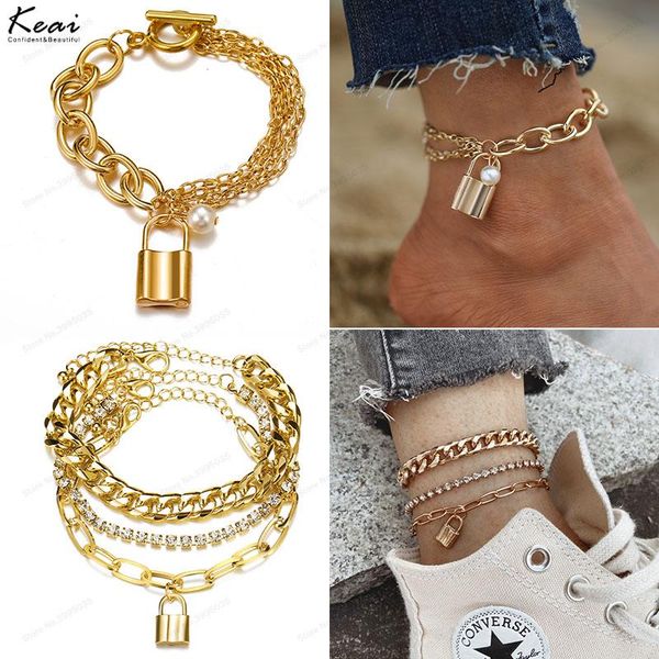 anklets fashion vintage pearl lock set woman rhinestone anklet beads foot chain goth bracelet on the leg boho beach jewelry gift, Red;blue
anklets fashion vintage pearl lock set woman rhinestone anklet beads foot chain goth bracelet on the leg boho beach jewelry gift, Red;blue