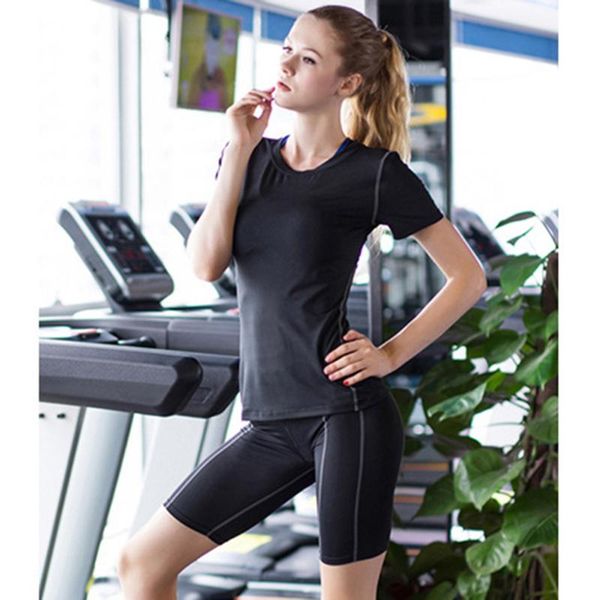 yoga outfits women's tight-fitting pro training sports fitness suit wicking and quick-drying short-sleeved shorts activewear apparel, White;red
yoga outfits women's tight-fitting pro training sports fitness suit wicking and quick-drying short-sleeved shorts activewear apparel, White;red