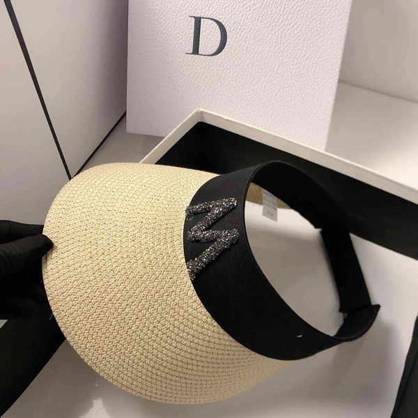 summer new sunshade and sunscreen duck tongue straw hat water drill m student empty hat net red outdoor versatile hat, Black;white
summer new sunshade and sunscreen duck tongue straw hat water drill m student empty hat net red outdoor versatile hat, Black;white