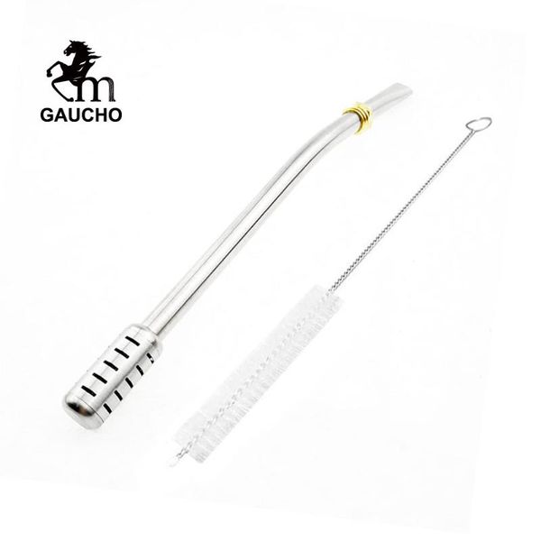drinking straws 1 pc/lot gaucho yerba mate straw stainless 16.5 cm curved with double bombilla filter include cleaing brushes s
drinking straws 1 pc/lot gaucho yerba mate straw stainless 16.5 cm curved with double bombilla filter include cleaing brushes s
