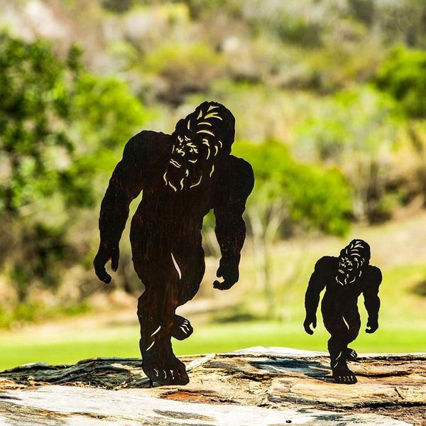 novelty items 2 pcs chimpanzee garden stake yard decor bigfoot acrylic black lawn
novelty items 2 pcs chimpanzee garden stake yard decor bigfoot acrylic black lawn
