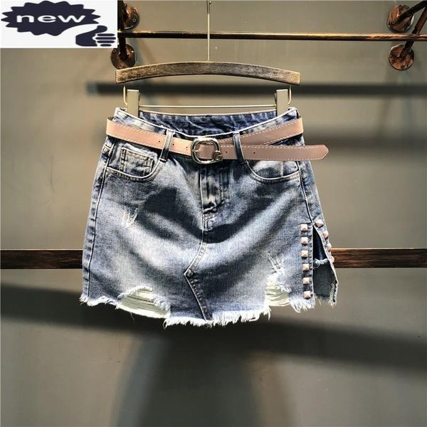 denim summer fashion high waist mini women irregular split rivets jeans skirt a-line ripped tassels short skirts, Black
denim summer fashion high waist mini women irregular split rivets jeans skirt a-line ripped tassels short skirts, Black