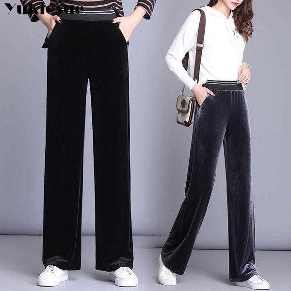 women's high waist striped wide leg long pants office lady loose office stretch gold velvet casual trousers plus size s-6xl 210608, Black;white
women's high waist striped wide leg long pants office lady loose office stretch gold velvet casual trousers plus size s-6xl 210608, Black;white